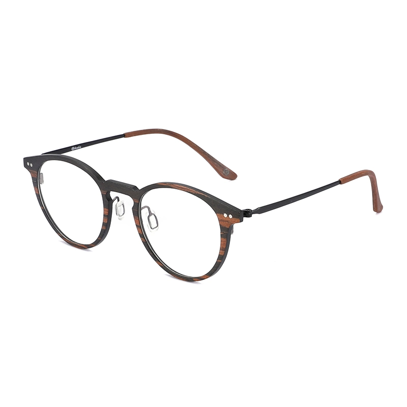 High Qaulity Ultralight Stronger Carbon Fiber Optical Frame with Metal Temples