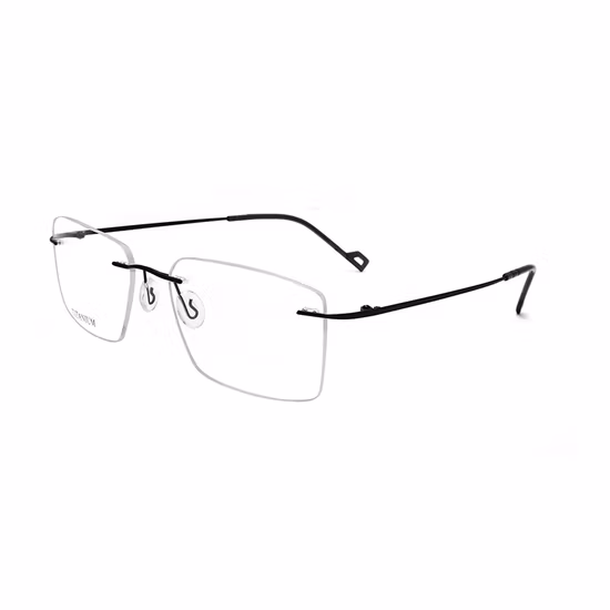 2023 Rimless Executive Optical Glasses Beta Titanium Frame Titan Metal Eyeglasses Eye Glasses Frames for Men